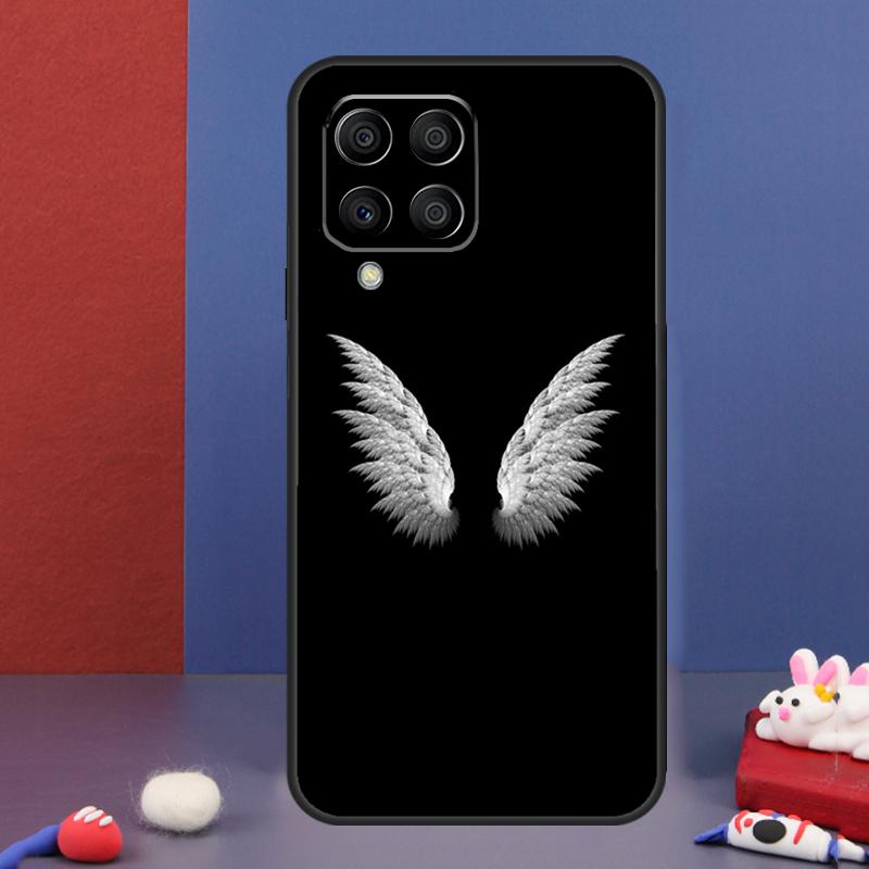 Fantasy Angel Girl Wings Case For Samsung Galaxy M16 M06 M36 M56 M15 M11 M31 M21 M53 M13 M32 M52 M35 M55 M14 M34 M54