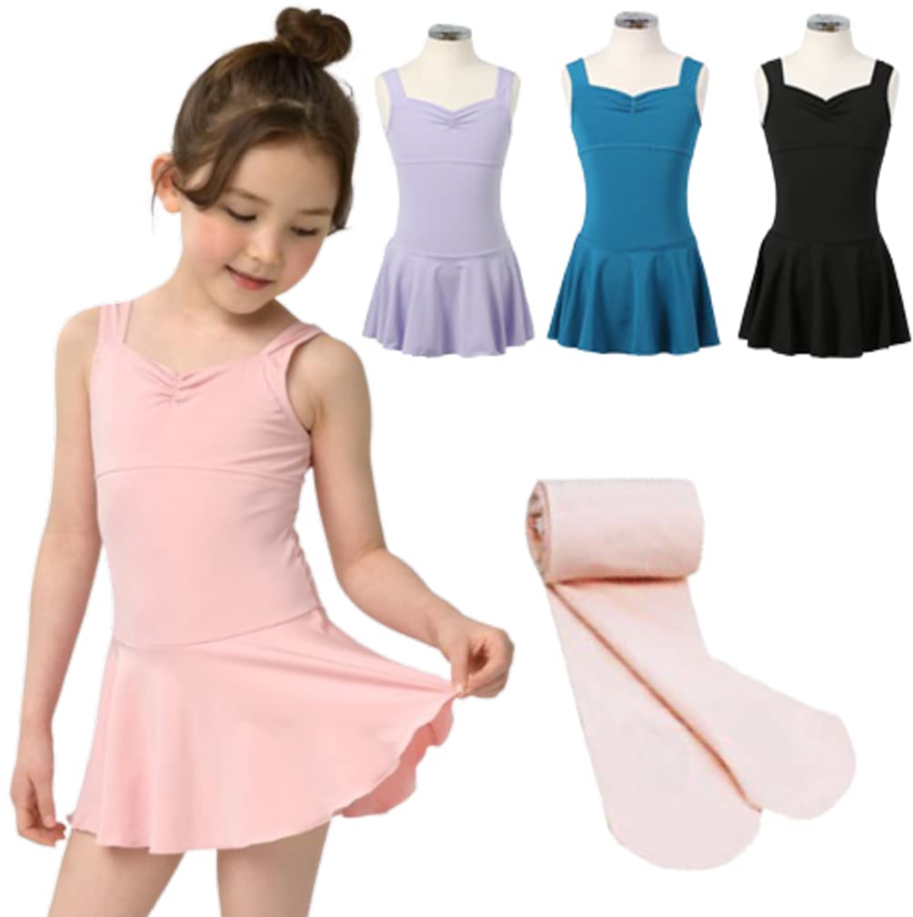 

Специализированный магазин балета Mignon Балет и сетка для волос и сетка для волос 100см 130см Детский купальник, колготки, [Купальник, колготки, набор из 3 предметов] - (Мята, 110см)