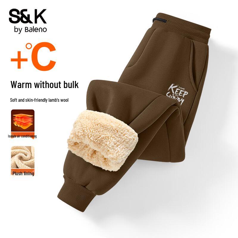 

Baleno Men s S&K Series Lamb Fleece Lined Winter Trousers 4XL