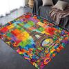 2025 New Paris Eiffel Tower Carpet Rug for Living Room Bedroom Home Sofa Decoration,Kids play Non-slip Floor Mat82