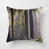 Office Living Room Home Pillowcase Car Ornaments Forest Sunshine Landscape Print Pillowcase