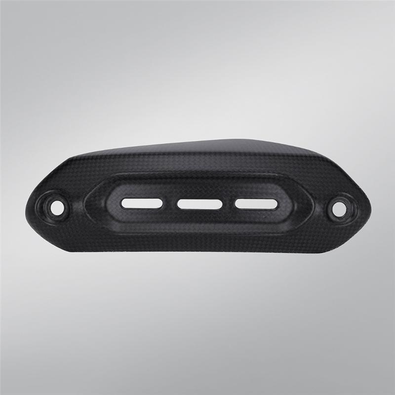 Real Carbon Fiber Motorcycle Accessories Exhaust Cover Protector Heatshield For DUCATI Hypermotard 950 939 821 RVE SP-A87Q