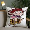 Anime Tthe Wild Thornberrys Pillow Case Square DoubleSided Printing Sofa Cushion Cover Pillowcase Bedroom Bedside