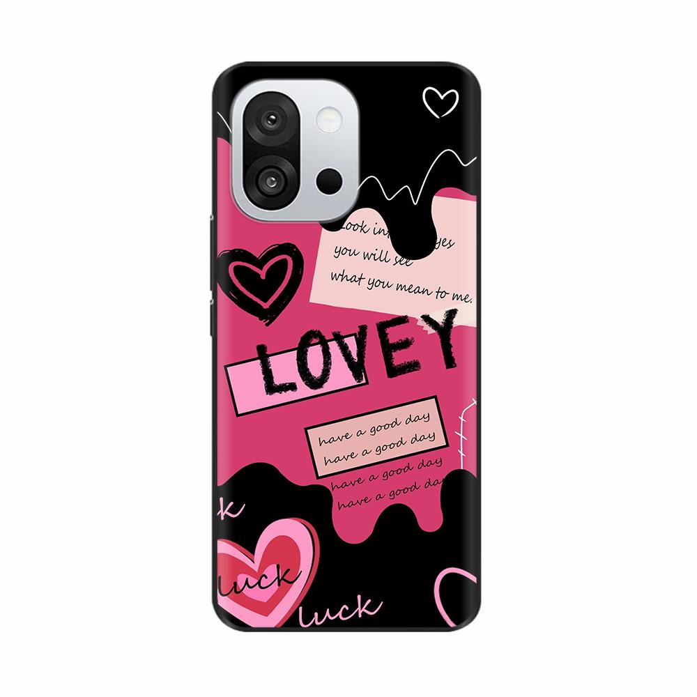 For OnePlus 13T 5G Phone Case Butterfly Liquid Silicon Full Protection Back Cover for OnePlus 13 T OnePlus13T PKX110 Couple Gift