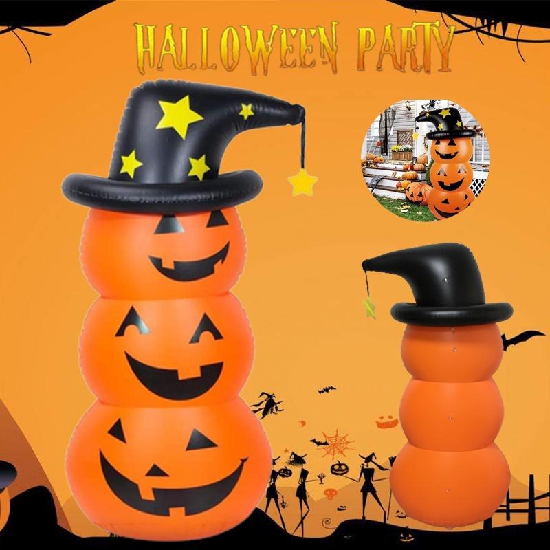 Premium Eco-friendly Inflatable Pumpkin Tumbler For Halloween Decor