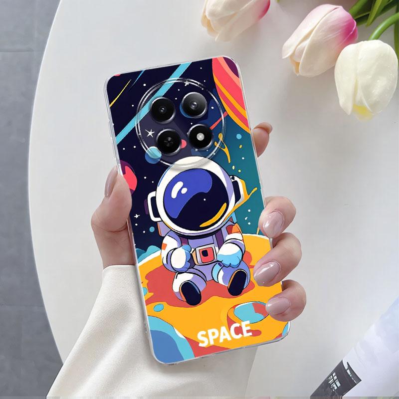 For Realme 12 13 12X 5G / 12 13 Pro Plus Case Luxury Phone Case For Realme13 13 Pro Plus 5G Clear Soft Silicone Protective Cover