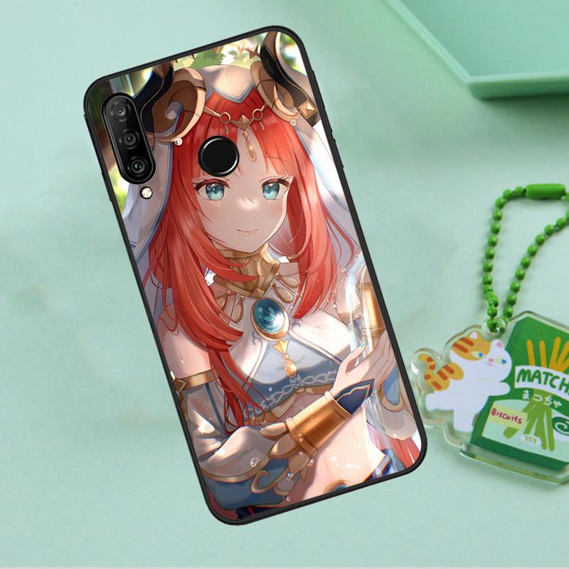 Genshin Impact Nilou For Huawei Nova 12i 12s 7i 8i 11i 9 10 SE Y90 Y60 Y70 Y72 Y61 Y91 P30 P40 Lite P60 Pro Case