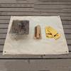 Barbecue Fire Blanket Camping Fireproof Cloth Fire Pit Mat Picnic BBQ Pad High Temperature Anti-Scald Flame Retardant Rug