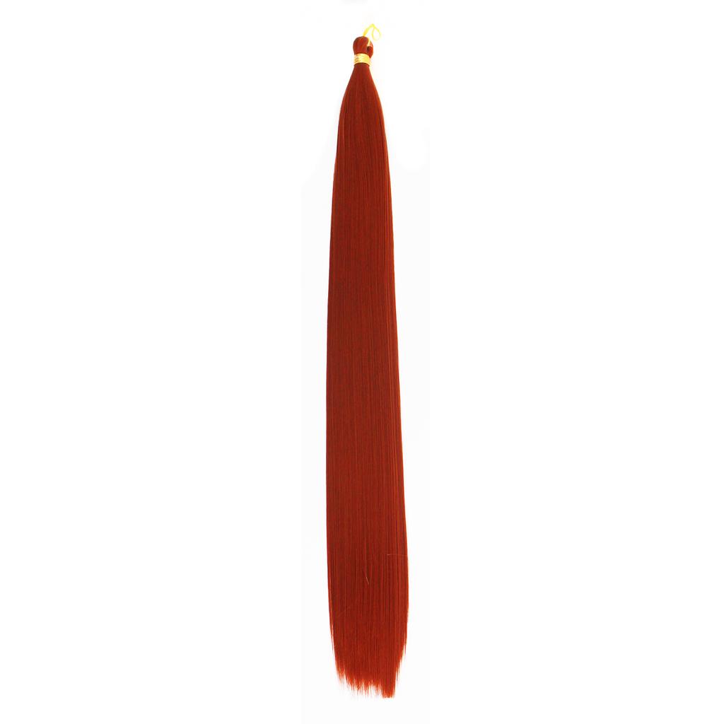 Long Straight Bulk Hair Synthetic 22 Inch Bone Straight Braiding Hair Crochet Braids for Black Woman