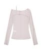 OJOS Strap Flatseam Long Sleeve Top / Gray