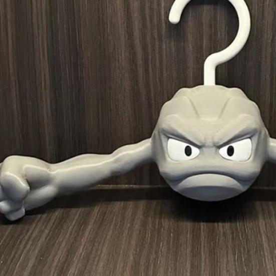 3D Tištěný Kamenný Věšák na Kabáty Odolný Protiskluzový Dekorativní Malý Kreslený Kámen
