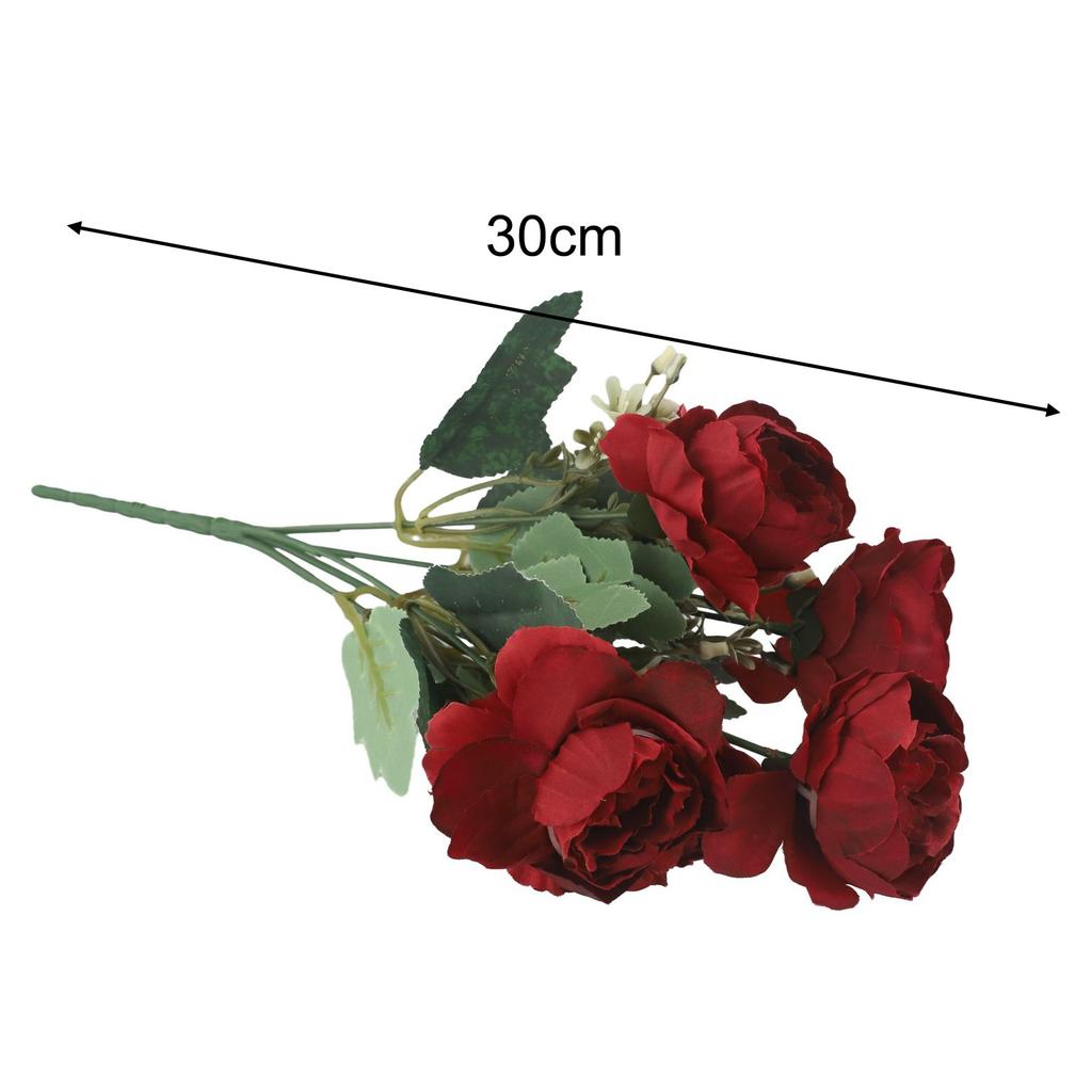 Chair Flower Decor Artificial Peonies Home Decor Flowers Beautifully Predesigned Bouquet Easy To Maintain No Watering Needed