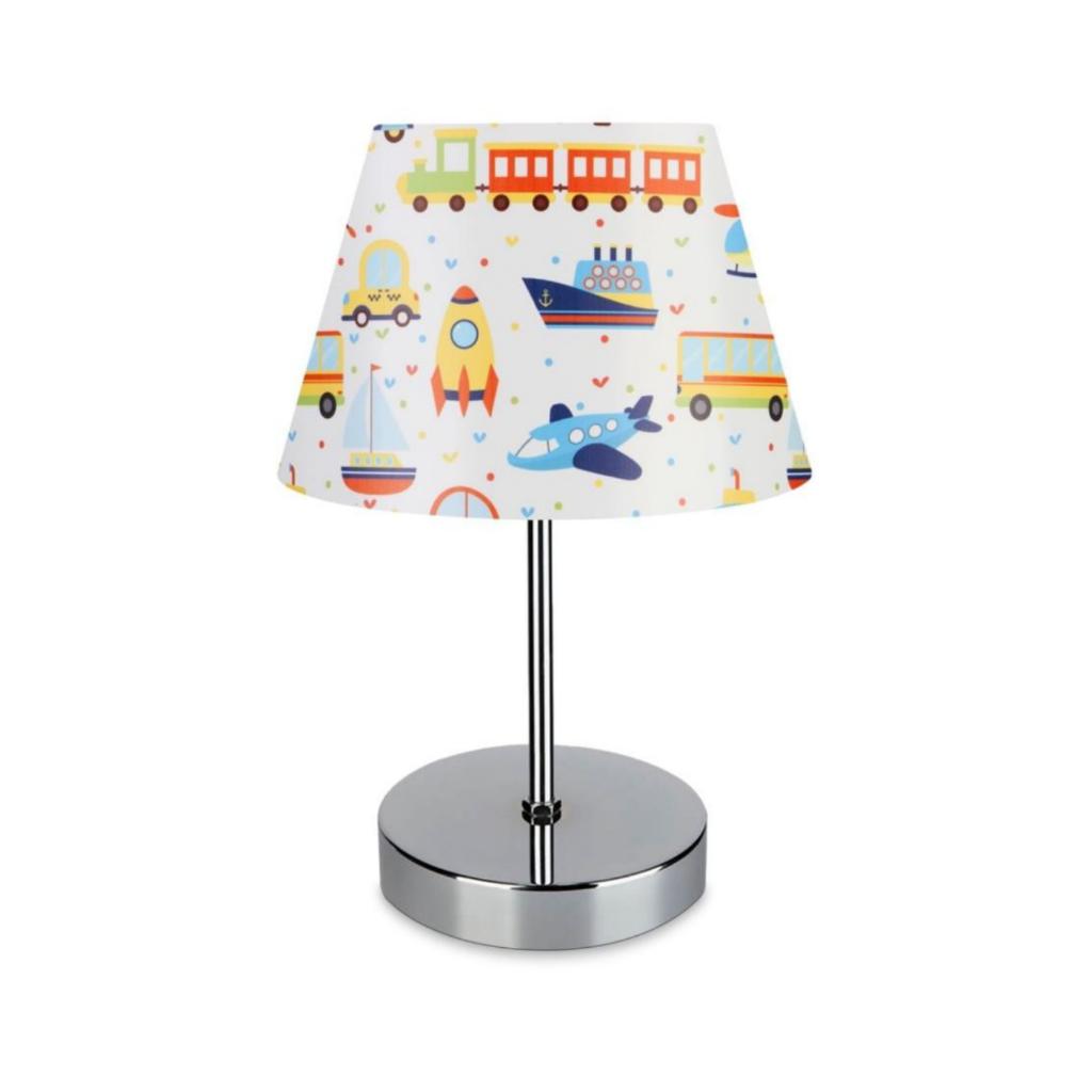 Kuzey Chromgestell Kinderzimmer Nachttischlampe mit Werkzeugmuster
