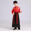 Dance Wear Cosplay Costumes Kung Fu Party Children's Clothing Ethnic Style Vintage Kids Clothes Girls Dress Boy Hanfu Stage