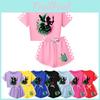 Children Toddler Wicked Cotton Pajama Set With Soft Material For Home And Sleep