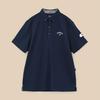 Callaway Short Sleeve Polo Shirt UV for C24134100 Men's (Moisture-Wicking, Quick-Drying, Protection) Golf, 1120_Navy