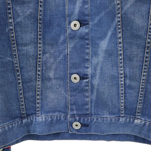 Nagelneue BLUE MONSTER CLOTHING Jeansjacke M Stretch G-Jacke Herren Gebraucht