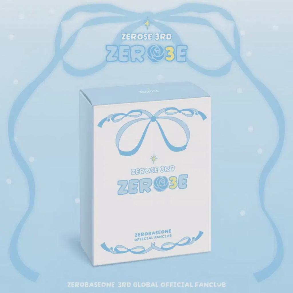 Zerobaseone Zero's Third Fan Fanclub Kit