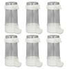 6pcs Spill Proof Bird Water Feeder Buckle-Style Bird Water Dispenser  PET Bird Watering