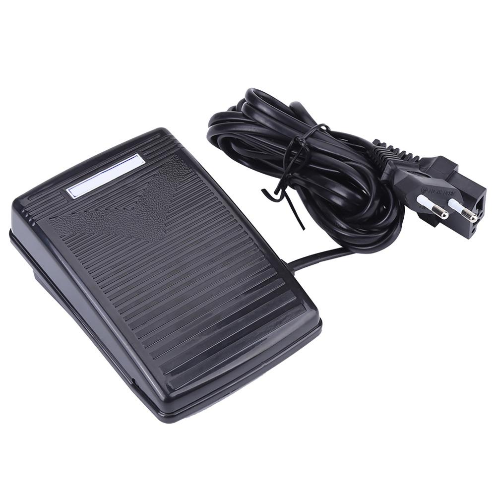 Power Cord Foot Control Pedal EU Plug Speed Control Pedal  Sewing Machine Parts