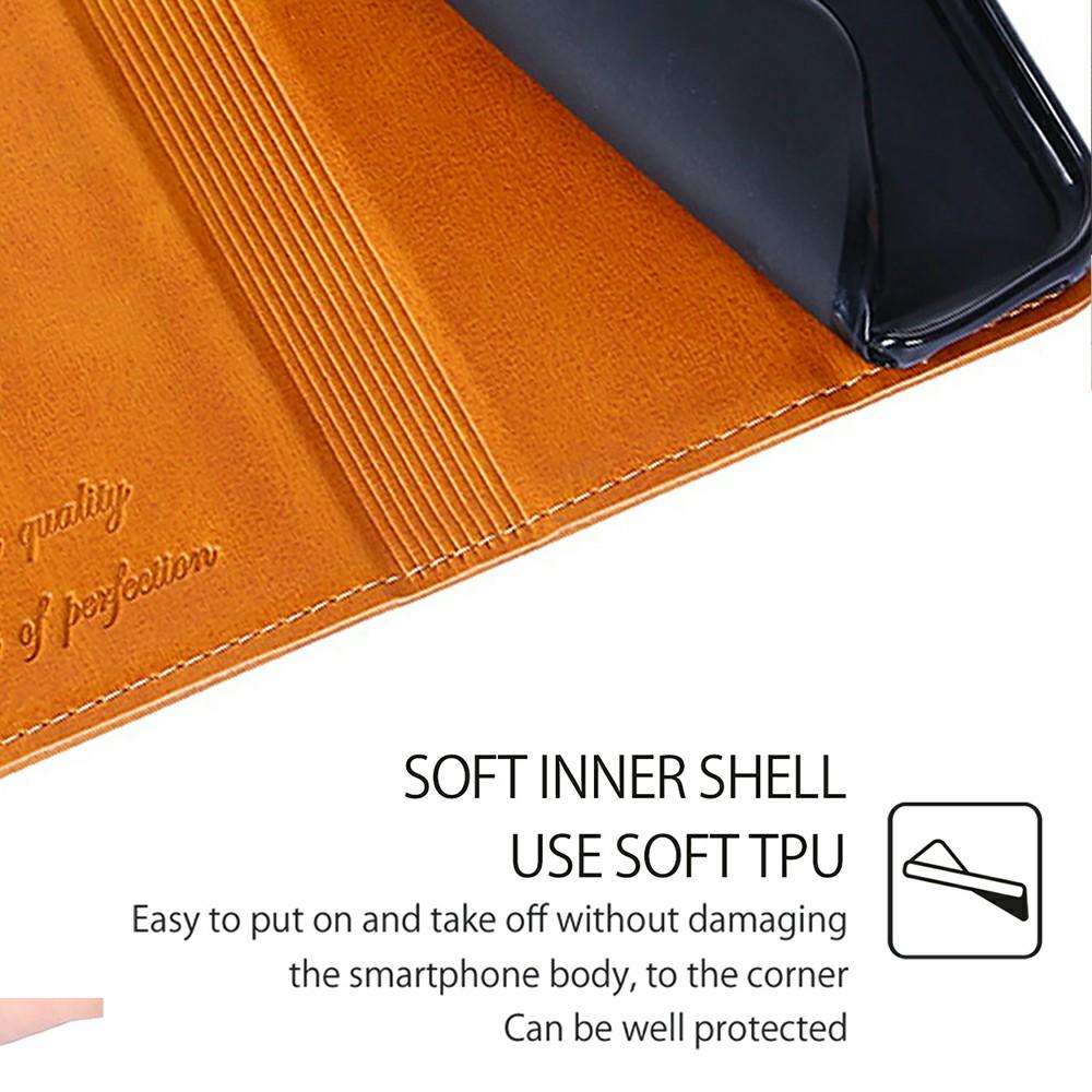 For Motorola Moto G85 5G/S50 Neo 5G Case Card Slots Cowhide Texture Phone Leather Cover