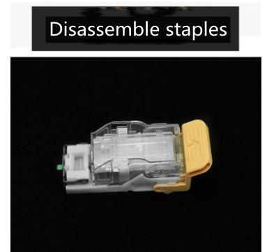 Hot Sale Automatic Stapler Electric Stapler All-in-One Machine Do Not Order The Original Needle красный