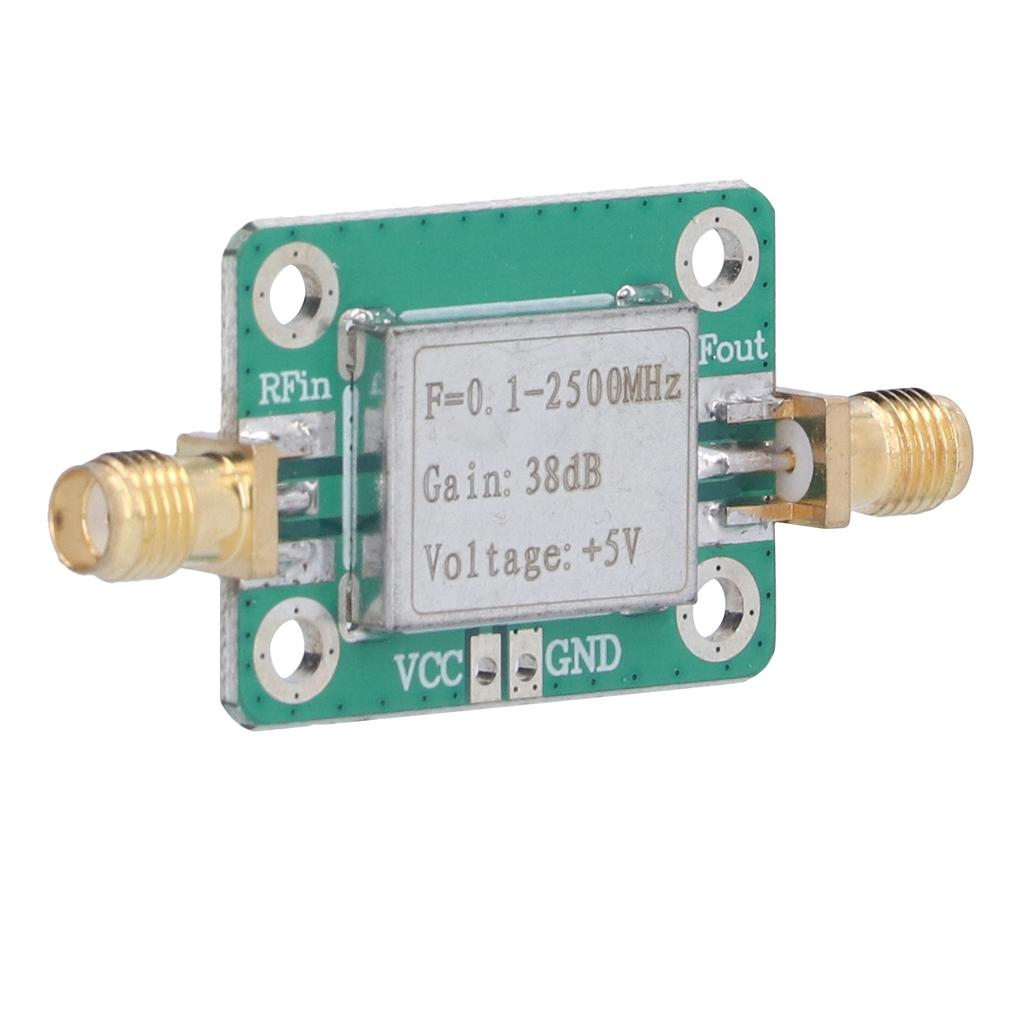 RF Amplifier Microwave Module High Gain Board Low Noise Receiver Accessory 0.1‑2500MHz 38dB