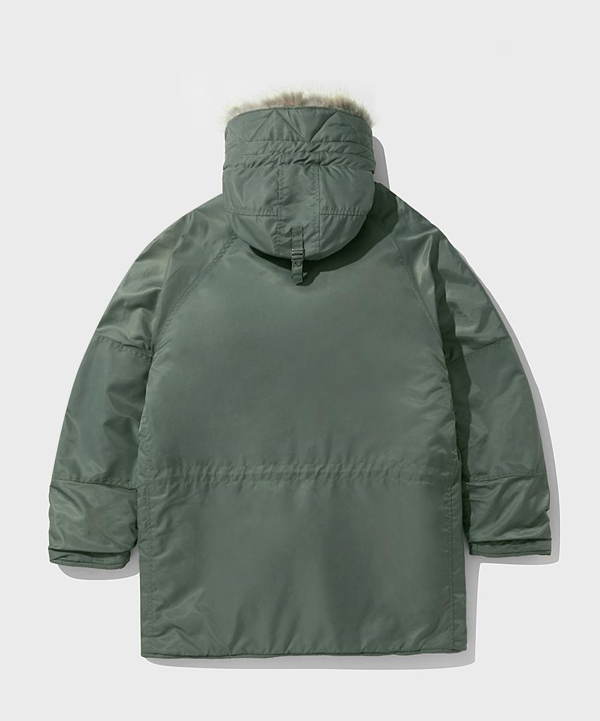 Outstanding N3B Flight Parka(Wool Insulation)_Sage Green