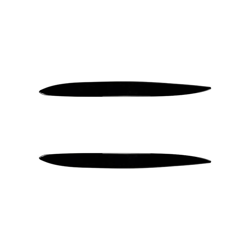 Front Headlight Eyebrow Cover For Mazda MX-5 NC Miata 2009-2015 Front Head Lamp Trim Black Bright Black