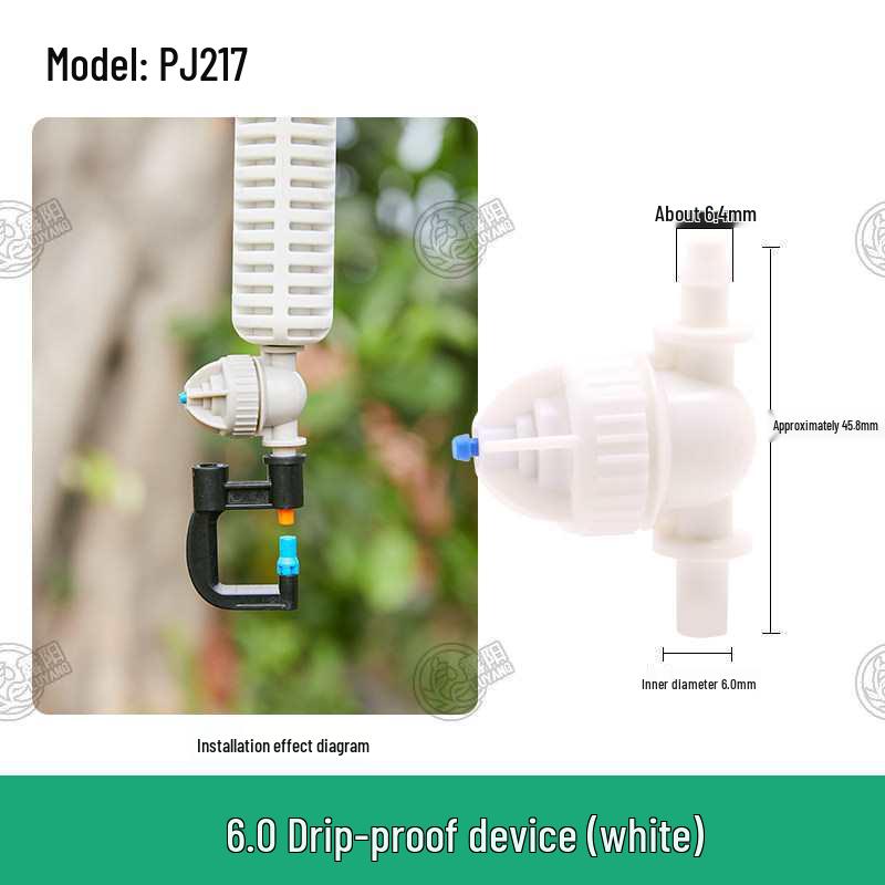 Capillary Fittings: Single/Double Hook, Tee, Straight Connector, Drip Stop, Mountain Bracket, Five-Way, Greenhouse Micro-Sprinkler