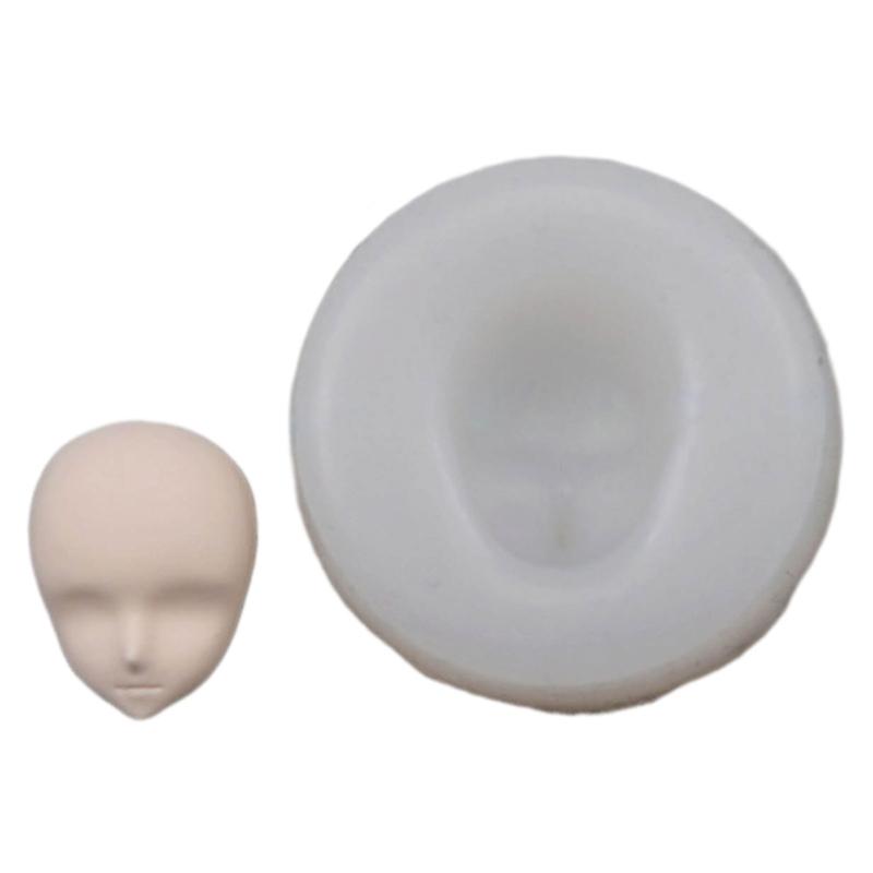 

Дитяче обличчя Глиняна форма Форма для обличчя Форма з епоксидної смоли для Шоколадних цукерок, Фонданту, Прикрас для торта