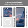 Samsung Galaxy Z Flip 7 Clear Phone Case,Non-Yellowing Magnetic Phone Case for Samsung Galaxy Z Flip 7