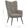 VidaXL Chaise de Relaxation avec Repose-pied Fauteuil de Détente Siège de Relaxation Chaise de Détente Salon Salle de Séjour 328084