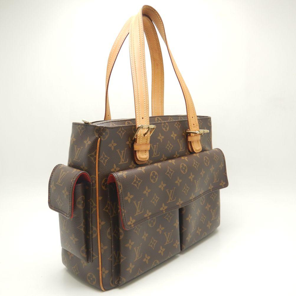 Brukt LOUIS VUITTON Monogram Tote Bag Multipli Cite M51162 Brun/251019