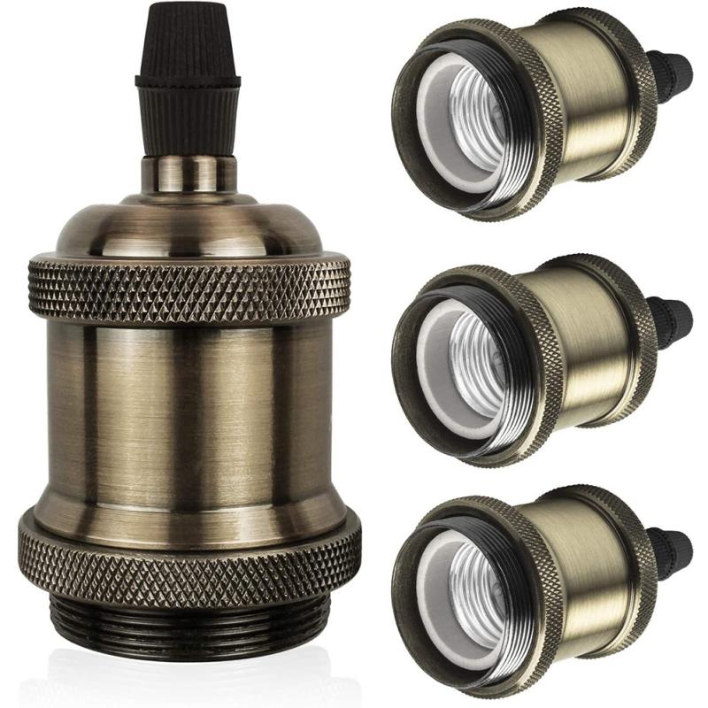 E27 250v 250w Uchwyt lampy Retro Edison Dekoracyjne gniazdo lampy do salonu jadalni sypialni