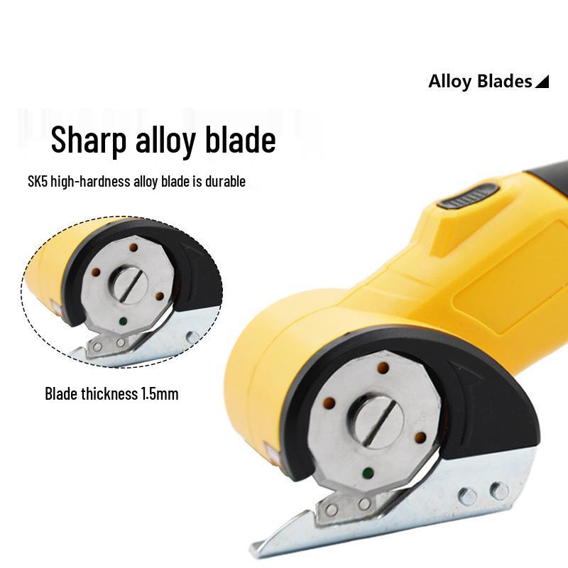 Portable Electric Rotary Cutter for Fabric and Leather