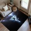 Football Player Celebration Moment Floor Mat Suitable for Balcony Playrooms Bedrooms Entryway Antislip Carpet Anime Office Decor