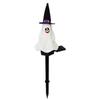 Outdoor Halloween Ghosts Pathway Light Waterproof Solar Ghost Lawn Stake Lamp for Garden Yard Pathway Party Decoration