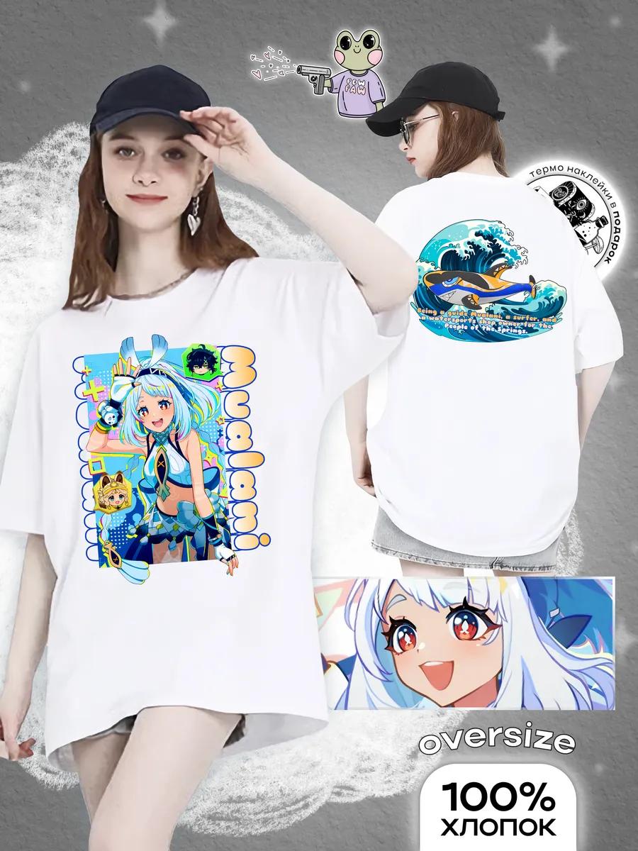 

Mualani Genshin Impact oversized T-shirt 2XL