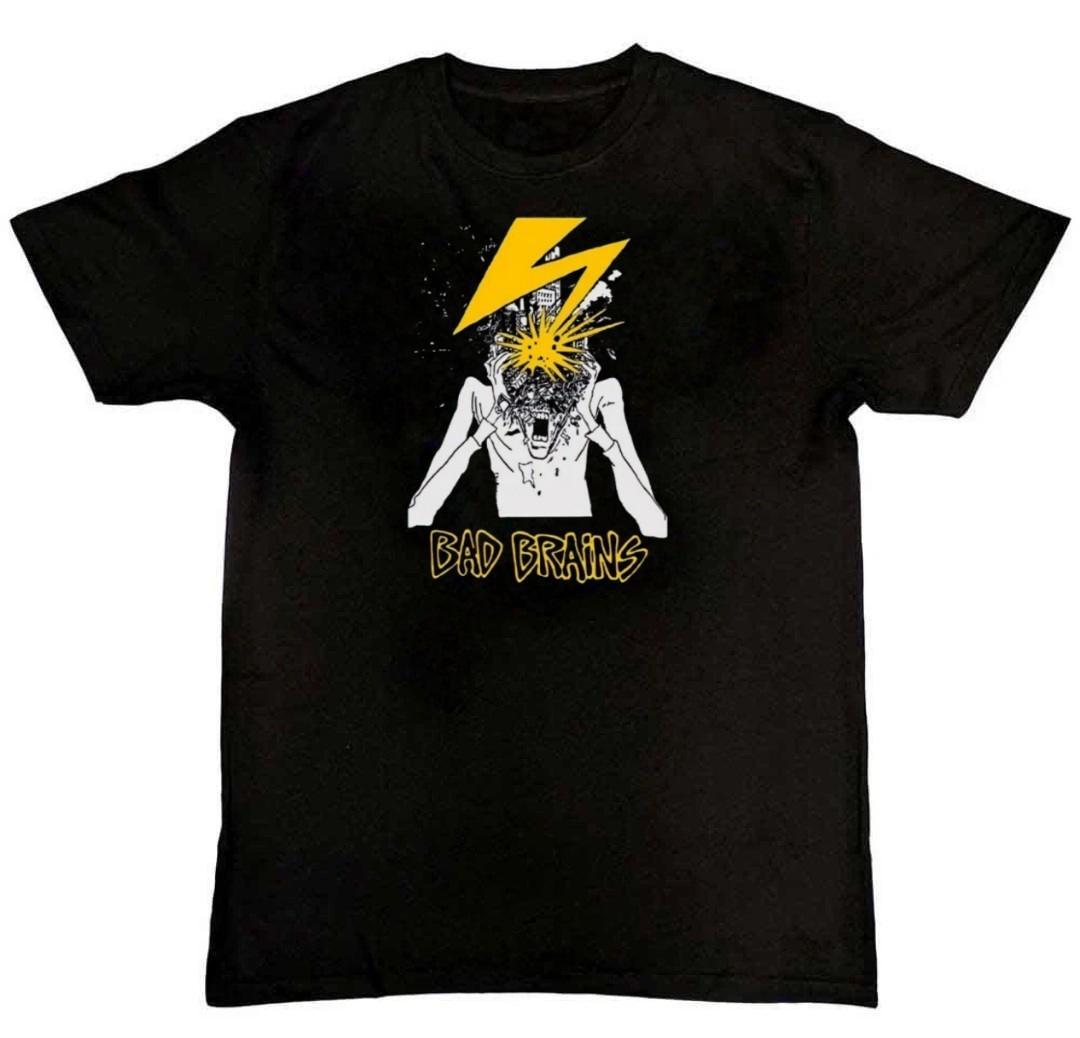 Retro Bad Brains Graphic Print Mens T-Shirt XL