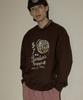 CAMEL WORK No.088 Southwestern 525 Sweatshirt (Dark Brown)