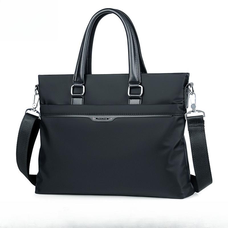 Men's Briefcase, Business Hand Document Submission Bag, Business Trip Office Computer Bag, Single-shoulder Crossbody Bag