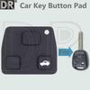 DR Car Key Button Pad For Toyota Land Cruiser Prado Camry Crown Reiz Corolla Vios Prius Lexus ES IS GS LS RX LX GX 1998-2009