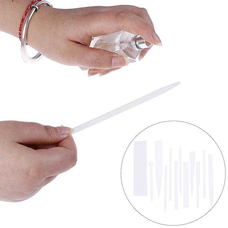 100pcs 115*15mm 155x35mm 60x20mm Perfume Aromatherapy Essential Oils Tester Strips Fragrance Disposable Paper Strips Test Paper