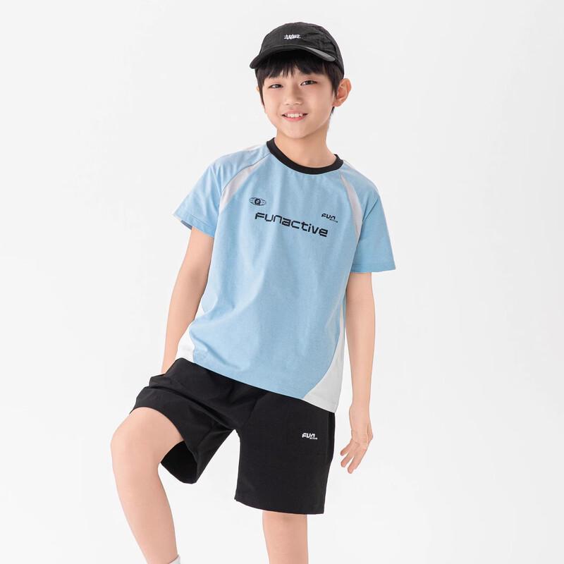 FUN ACTIVE Kids Quick-Dry Athletic Short Sleeve T-Shirt 175