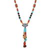 Retro Ceramic Sweater Chain - Women's Long and Versatile Necklace