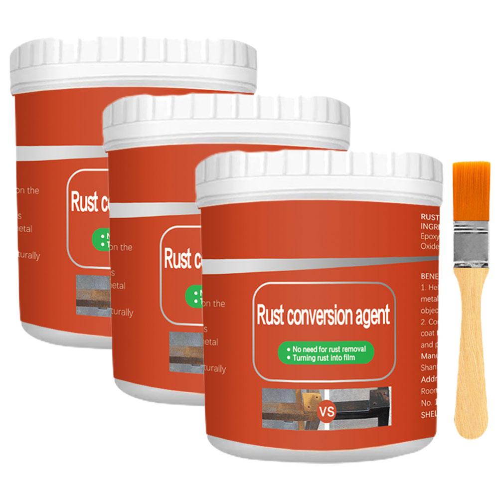 100-300g Metal Rust Remover Rust Conversion Agent Waterproof Paint Car Coating Anti-corrosion Primer Inhibitor Anti-Rust Ru A0U5
