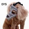 Breathable Mesh Dog Muzzle Anti Bark Pet Mouth Cover Prevent Biting Chewing Dog Training Muzzle for Walking Grooming