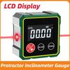 Magnetic Level Angle Gauge Protractor Inclinometer Bevel Box Level Angle Measurement Tool for Woodworking Carpentry Construction
