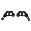 2PCS Dual Light Bar Hood Mounting Brackets Replacement for Jeep Wrangler JL JLU 4xe JT 2018 2025 Fog Light Mount